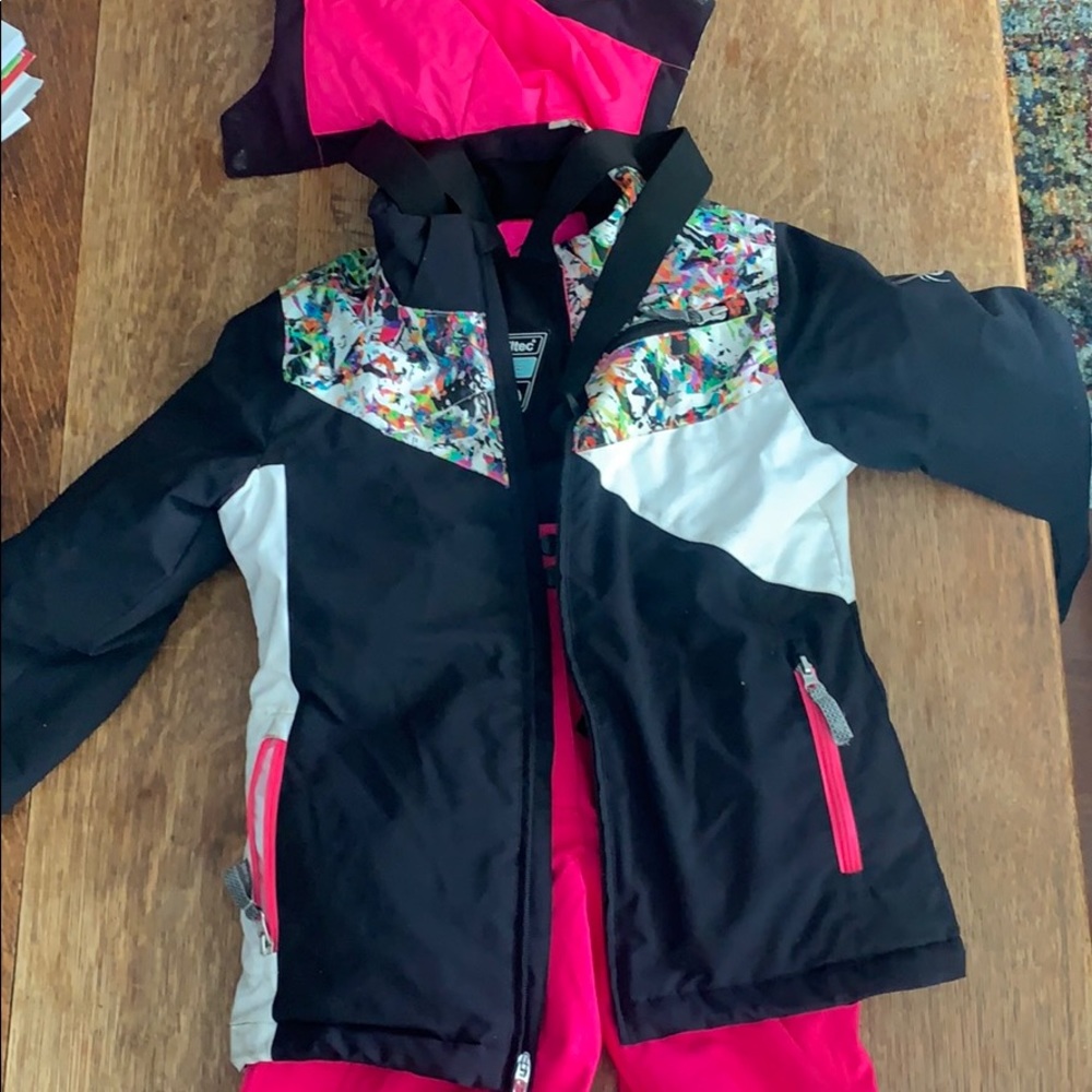 Girls ski suit (snow suit) pants 10 jacket 12